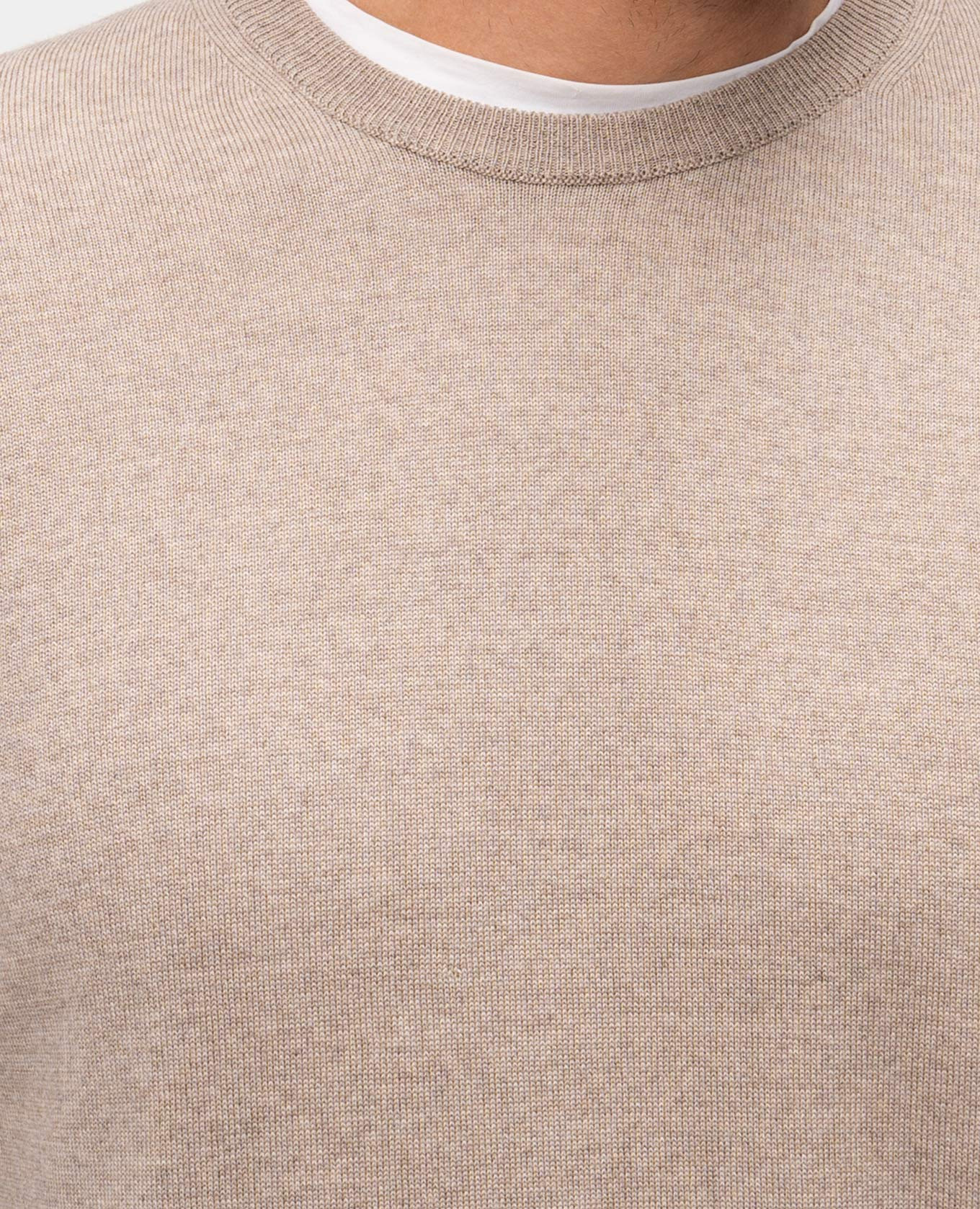 

Beige merino wool jumper Cashmere&Whiskey