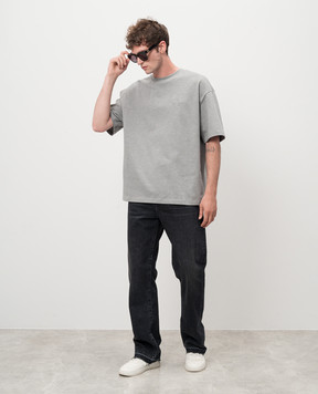 AMIRI Black jeans with a worn effect AMDNGH1038