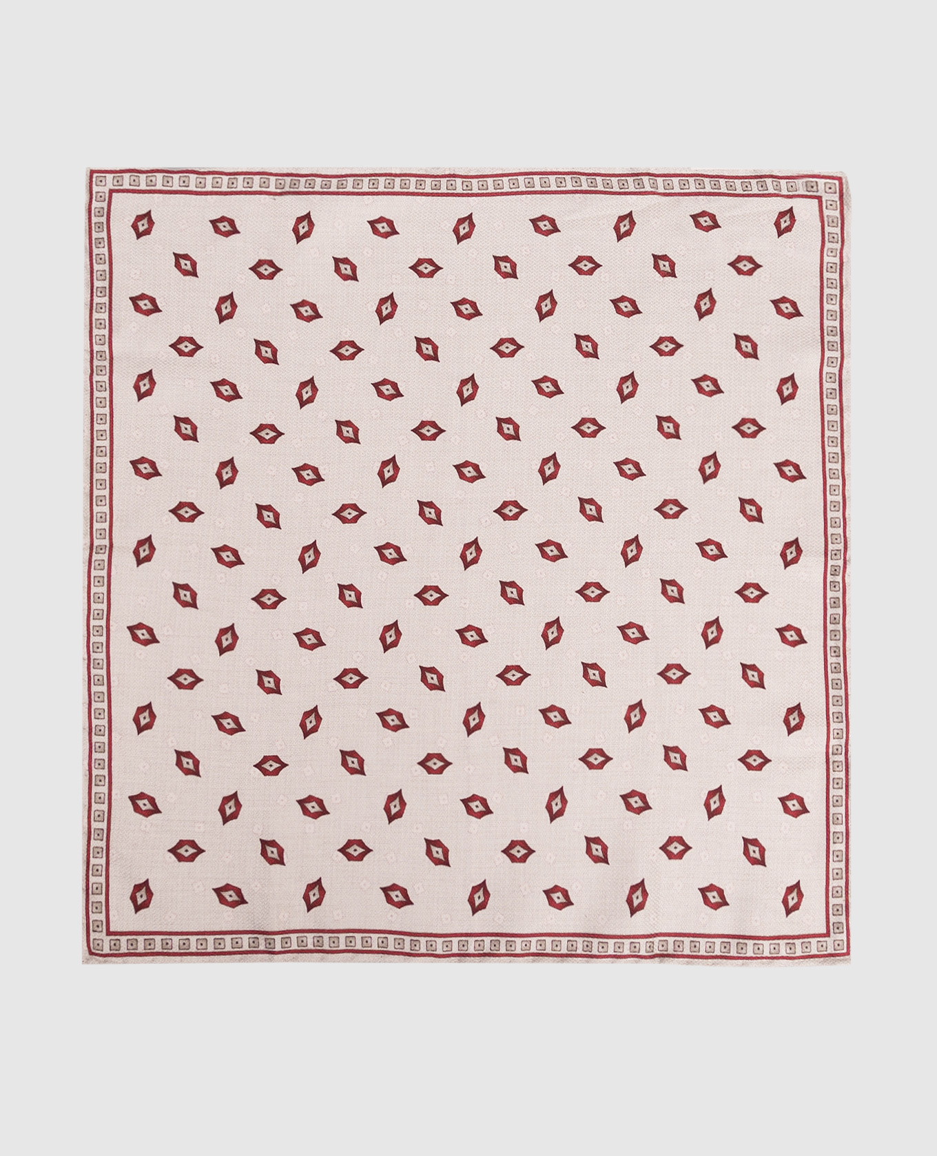 Reversible printed scarf Brunello Cucinelli
