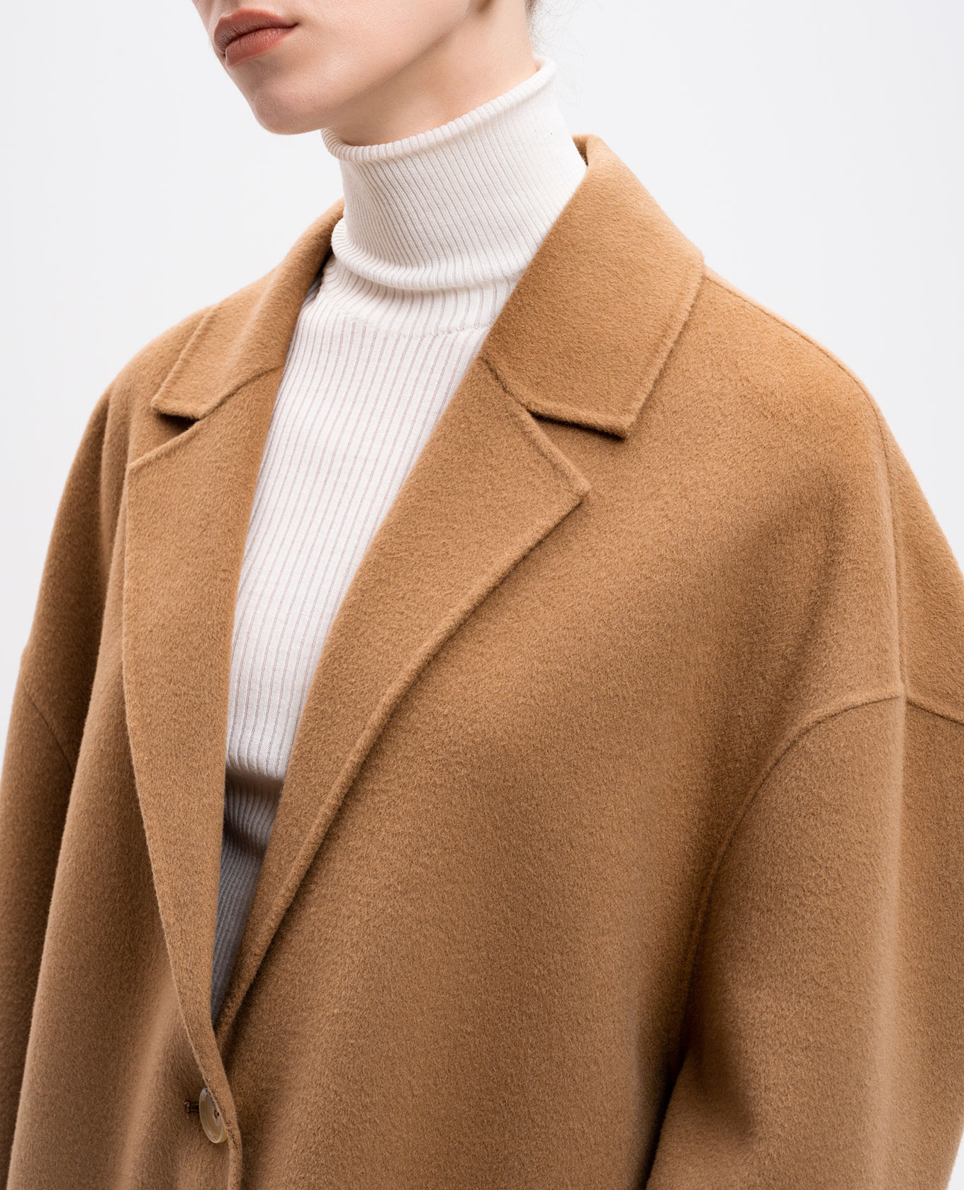 Beige coat made of wool Toteme 5