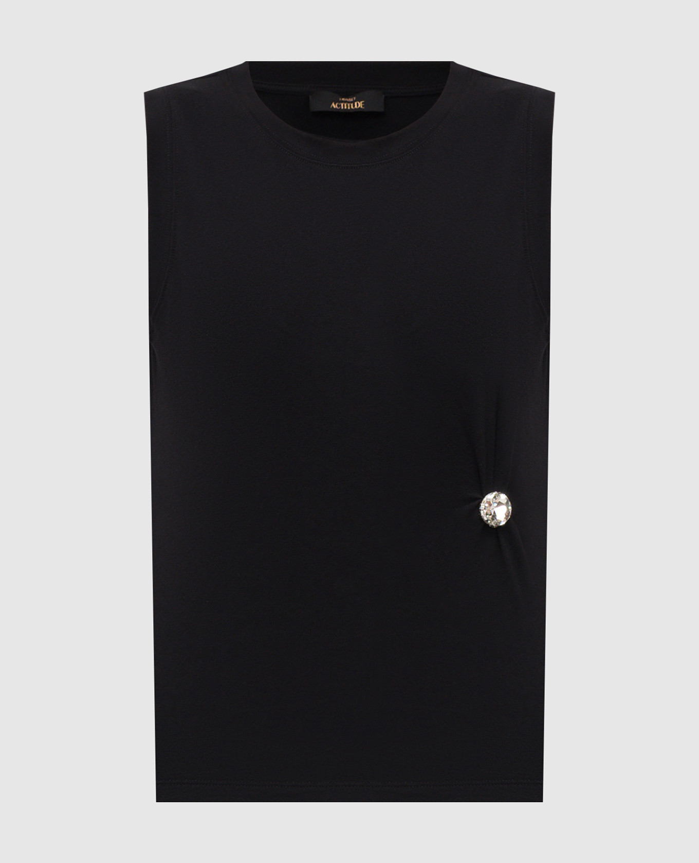 

Black top with crystal Twinset