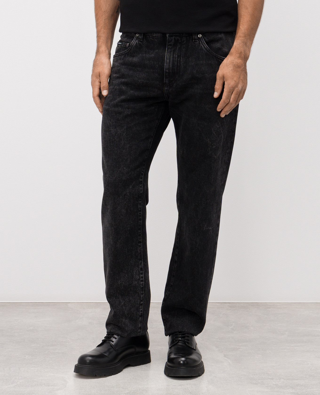 

Black jeans with a worn effect Dolce&Gabbana