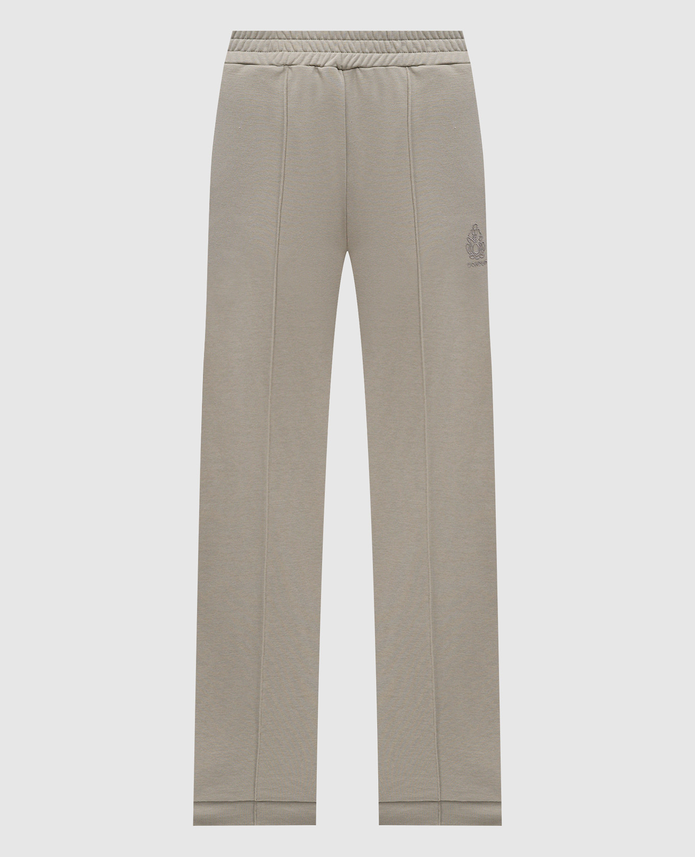 

Green sweatpants with logo embroidery Dondup