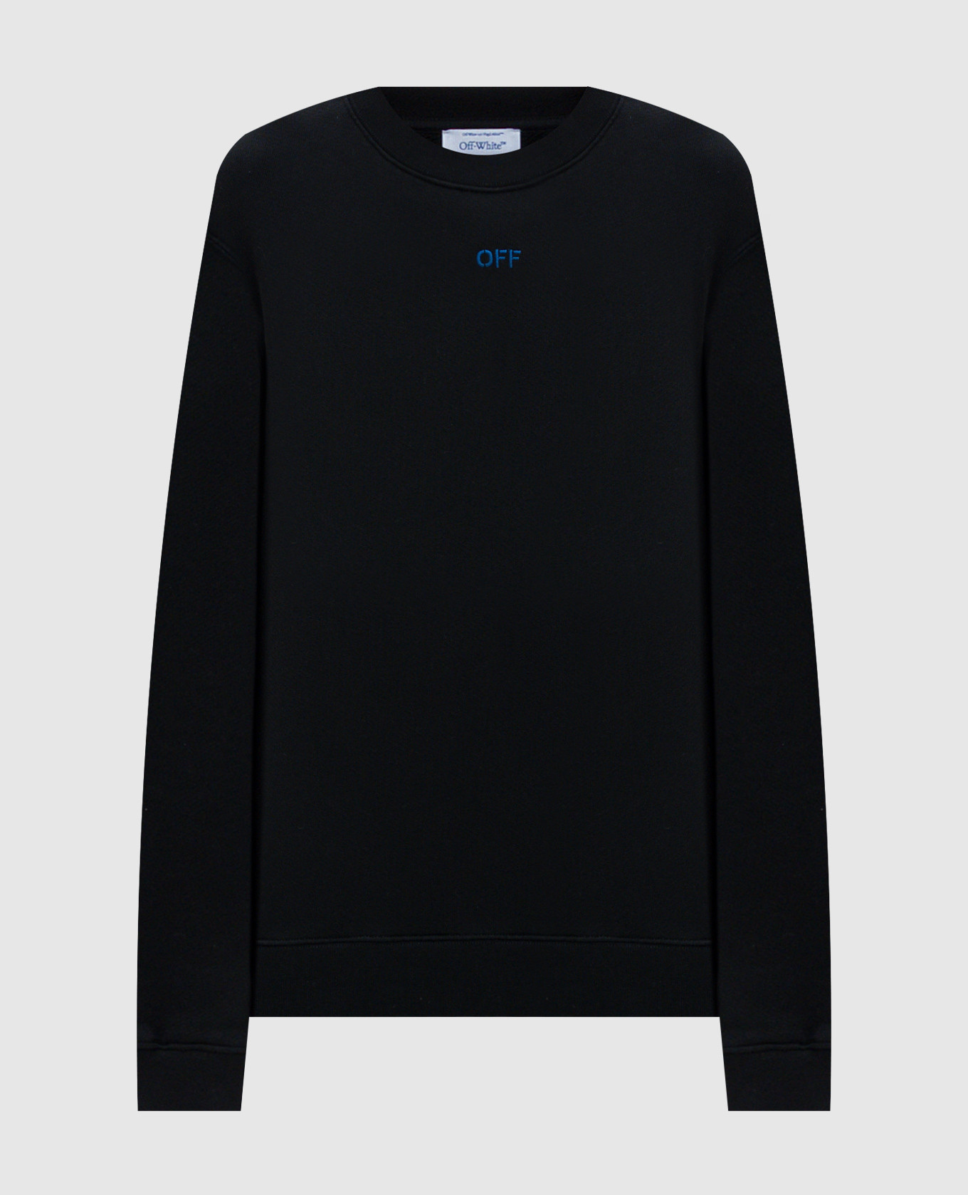 

Black Pinkflower sweatshirt with Off logo embroidery Off-White