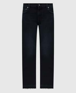 Dolce&Gabbana Blue jeans with logo GY07CDG8NI6