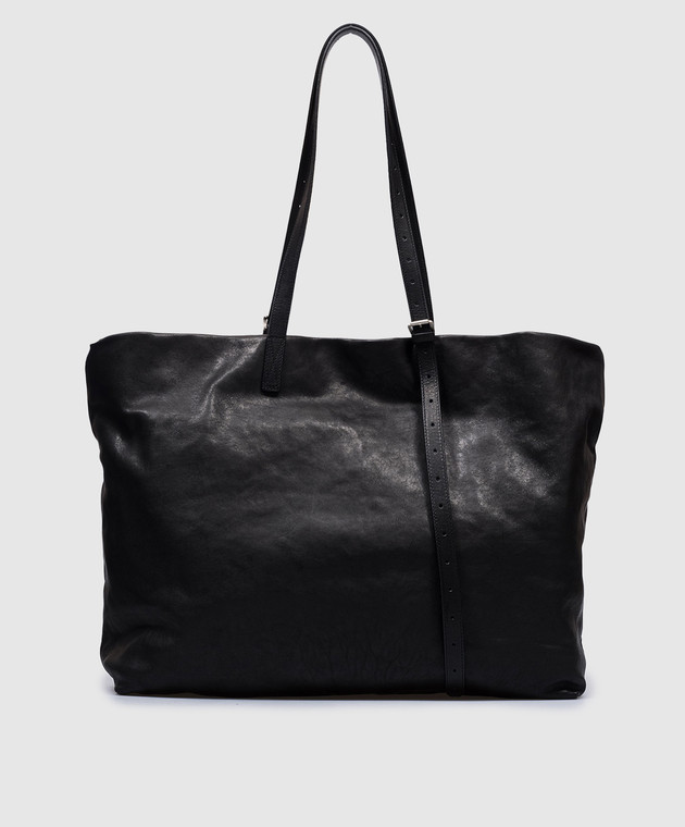 バッグ ANN DEMEULEMEESTER leather tote bag BK Ann Demeulemeester - Feme Large leather tote bag Ann