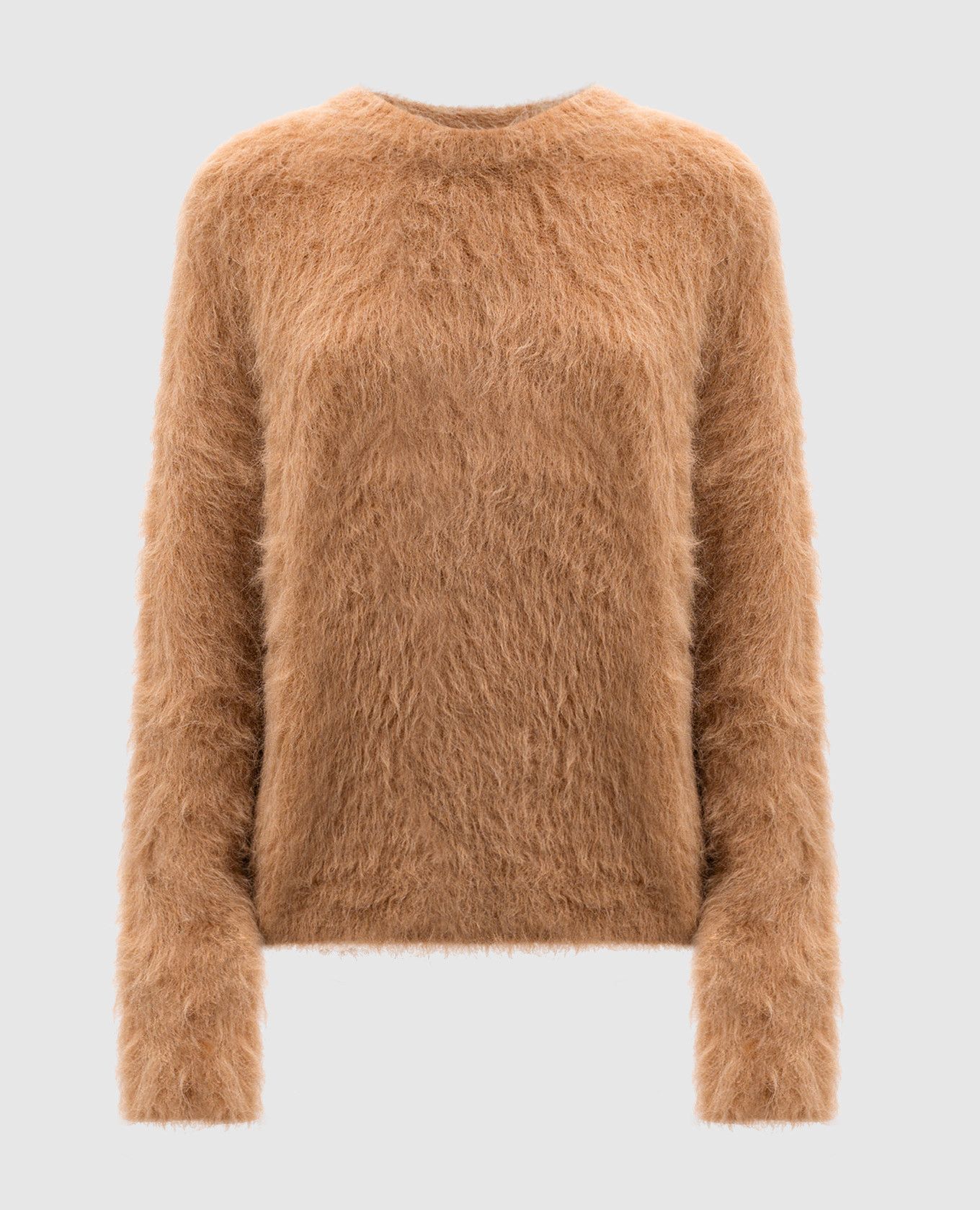 

Brown sweater with alpaca Toteme
