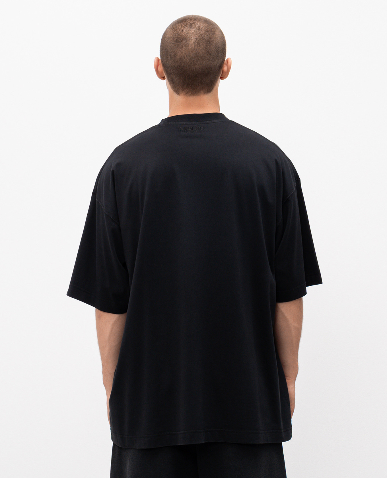 Vengeful Spirit Black T-Shirt Vetements 4