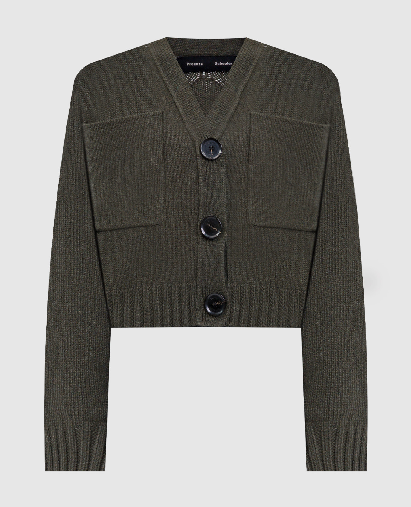 

Sofia green cashmere and wool cardigan PROENZA SCHOULER