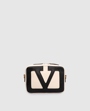 Valentino Viva Superstar beige leather cross-body bag 7Y2B0R86PTJ