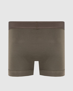 Tom Ford Khaki boxer briefs with logo T4LC32040