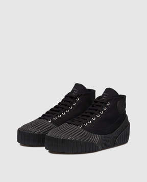 Balmain Black Riff Low sneakers with logo patch FM1VI392TCNS
