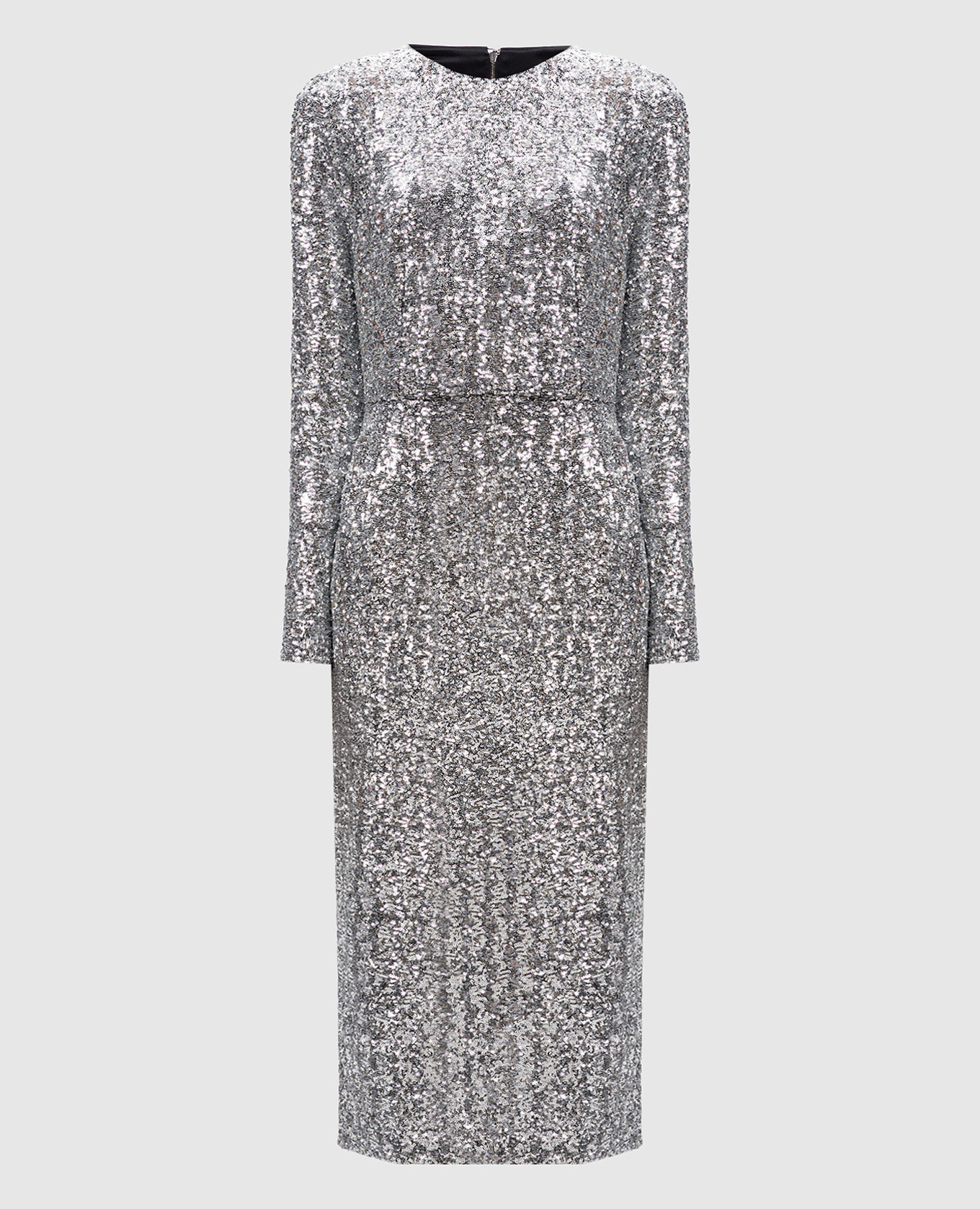 

Silver dress with sequins Dolce&Gabbana