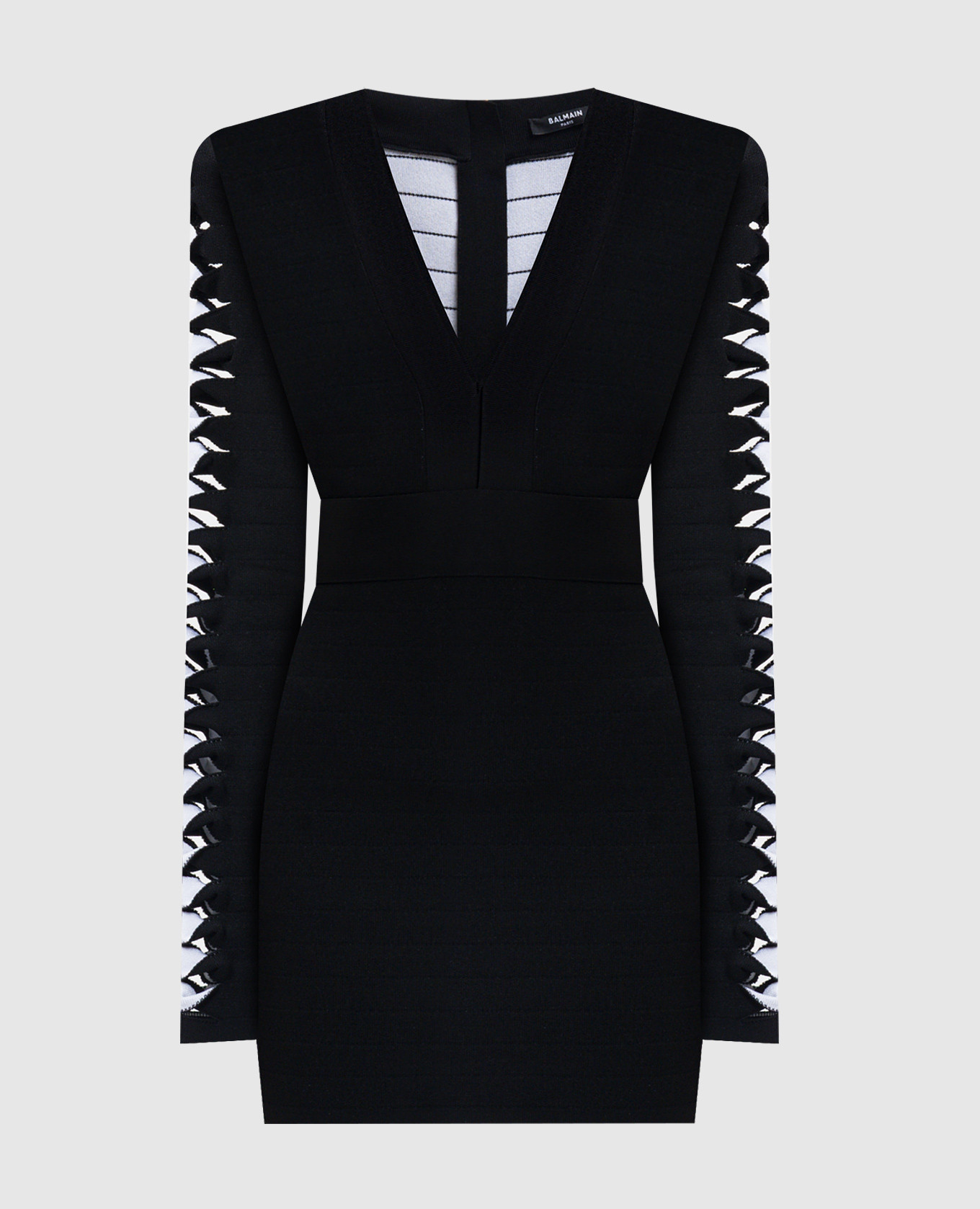 Black mini dress Balmain