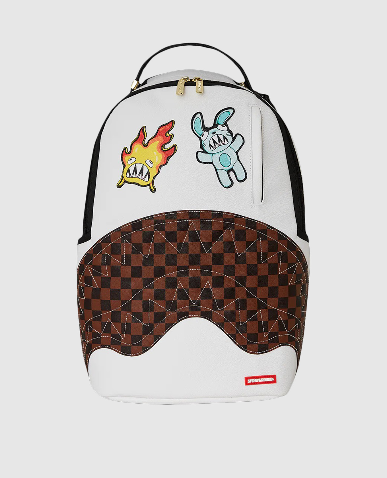 

Children's white backpack LET'S MAKE SOME NOISE Sprayground