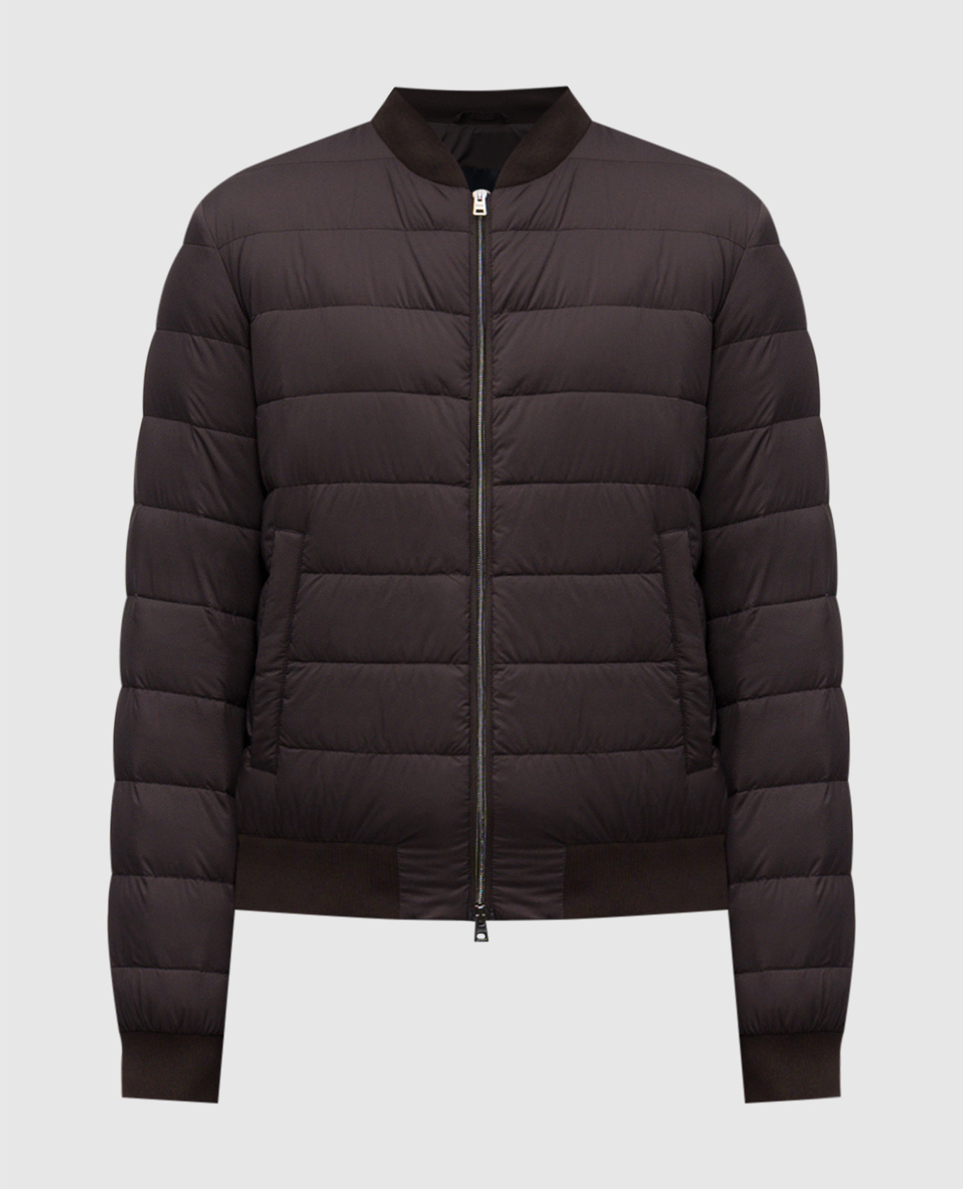 

Brown down bomber jacket Herno
