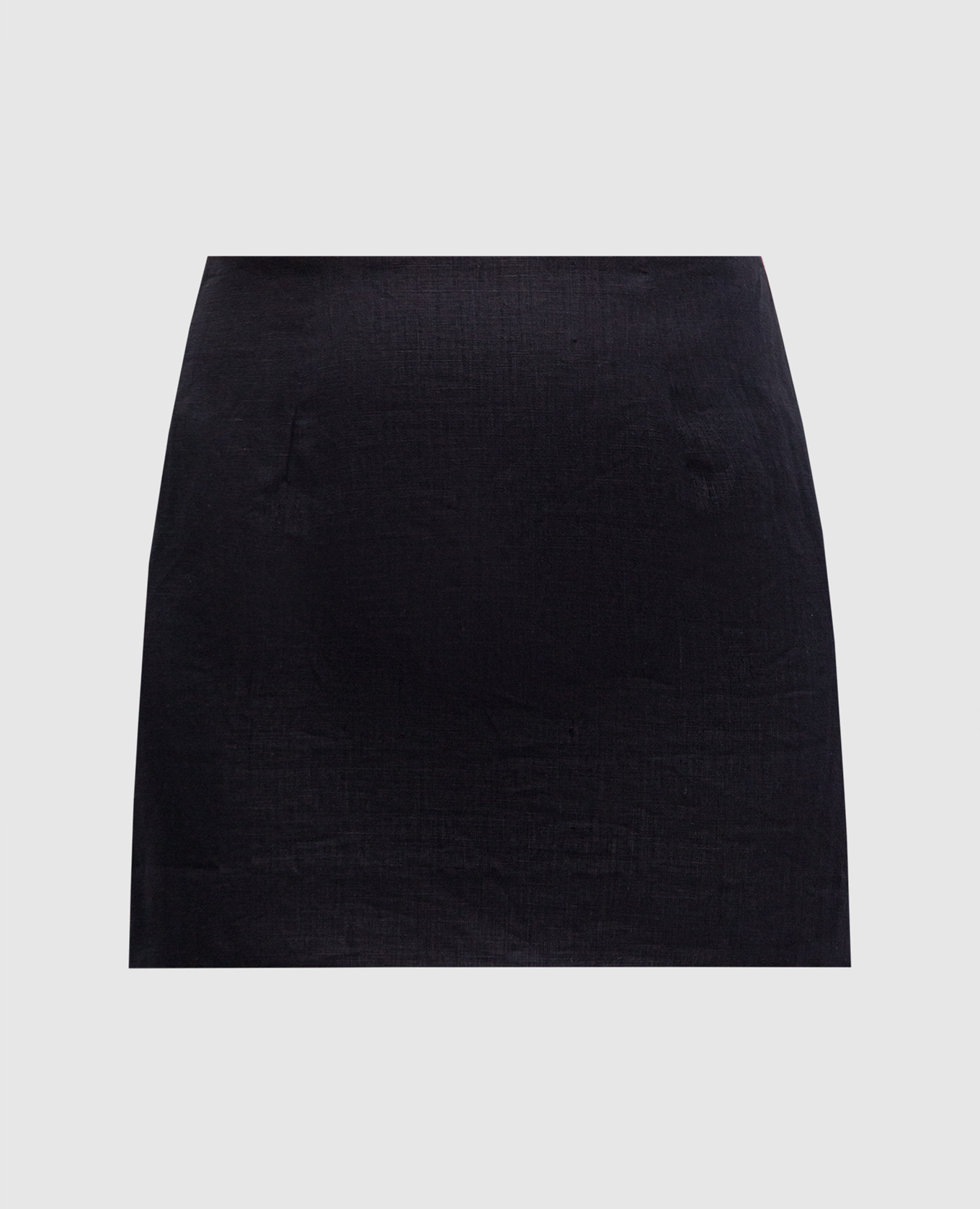 

Black Jane linen mini skirt Faithfull