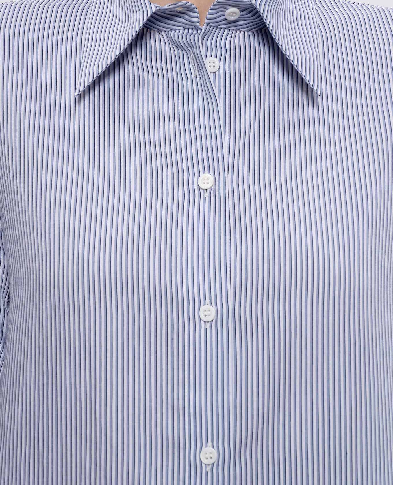 Striped shirt with monil chain Peserico 5