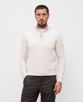 Enrico Mandelli Beige cashmere sweater 2K023A5718