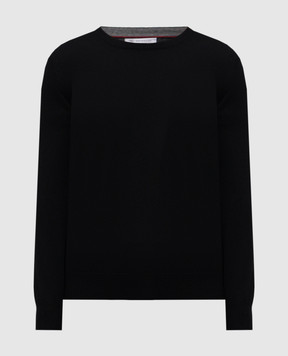 Brunello Cucinelli Black cashmere jumper M2200100