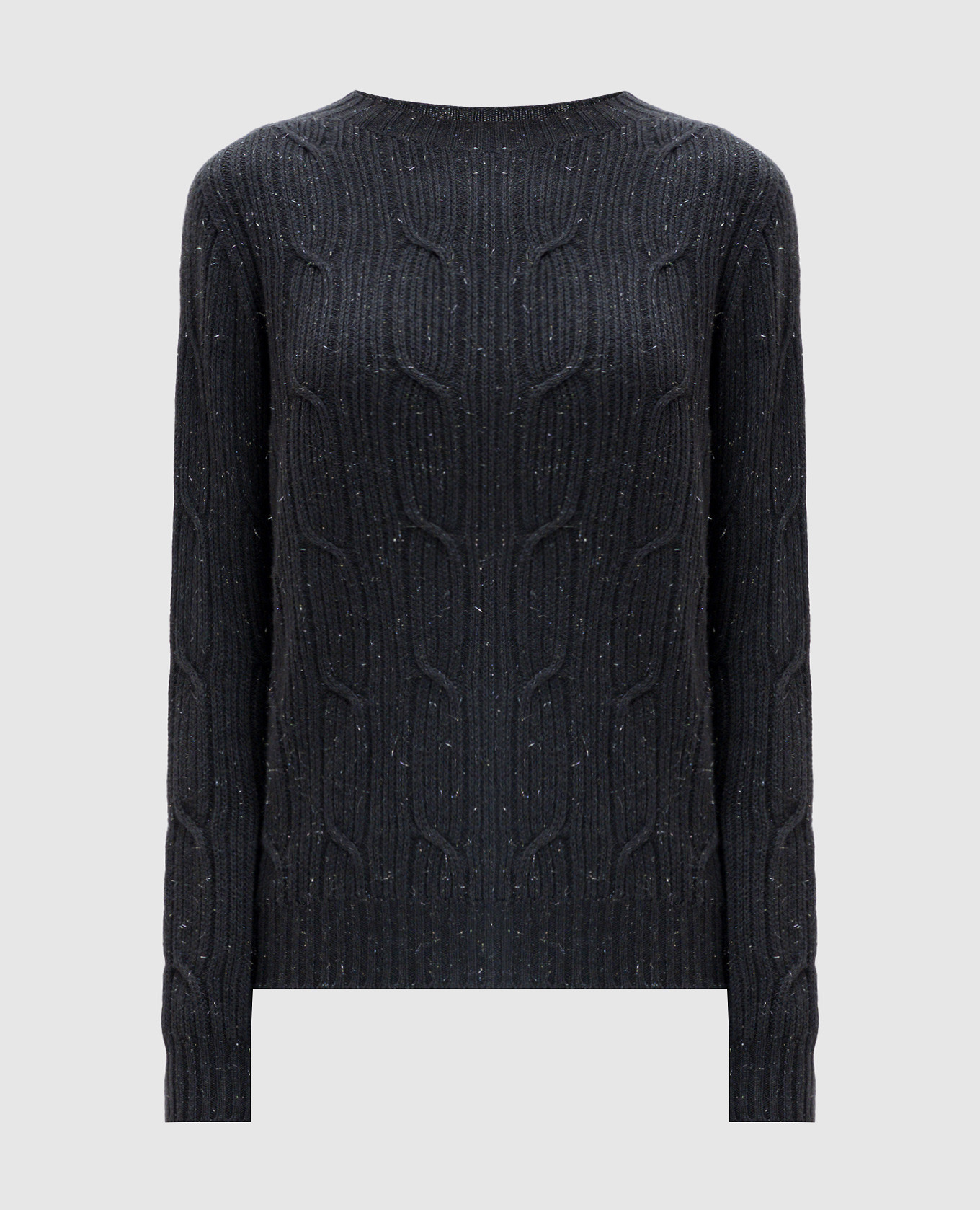 

Gray wool, silk and cashmere jumper Peserico, Grey