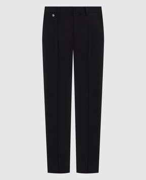 Agnona Black pants made of wool and cashmere T706U1YUW035
