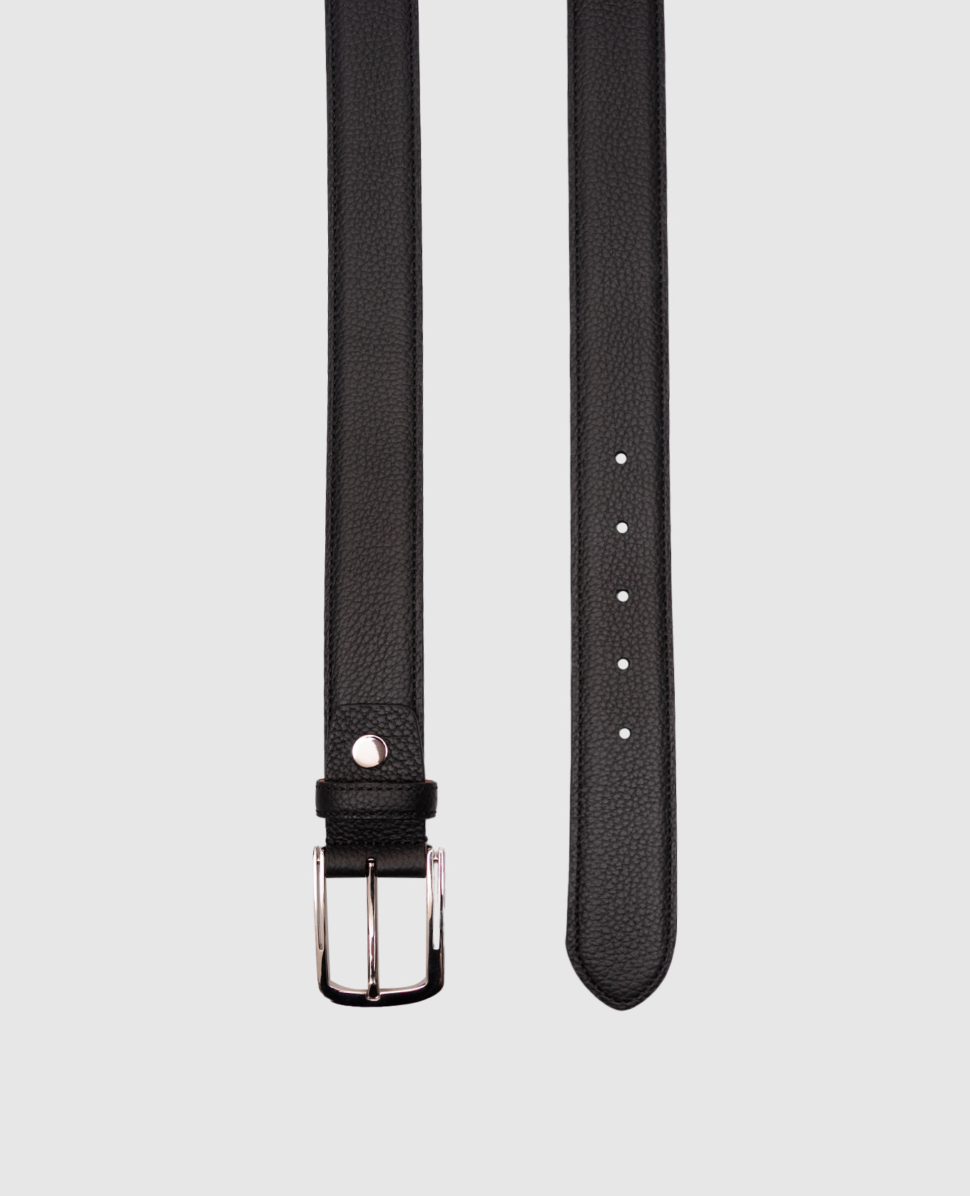 

Black leather belt Enrico Mandelli