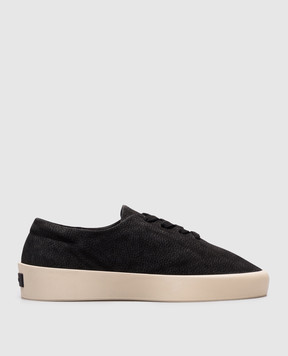 Fear of God Black 101 nubuck sneakers FGE2808109SUEw