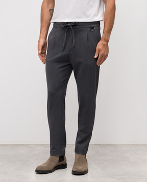 Officina 36 Gray pants 245709567