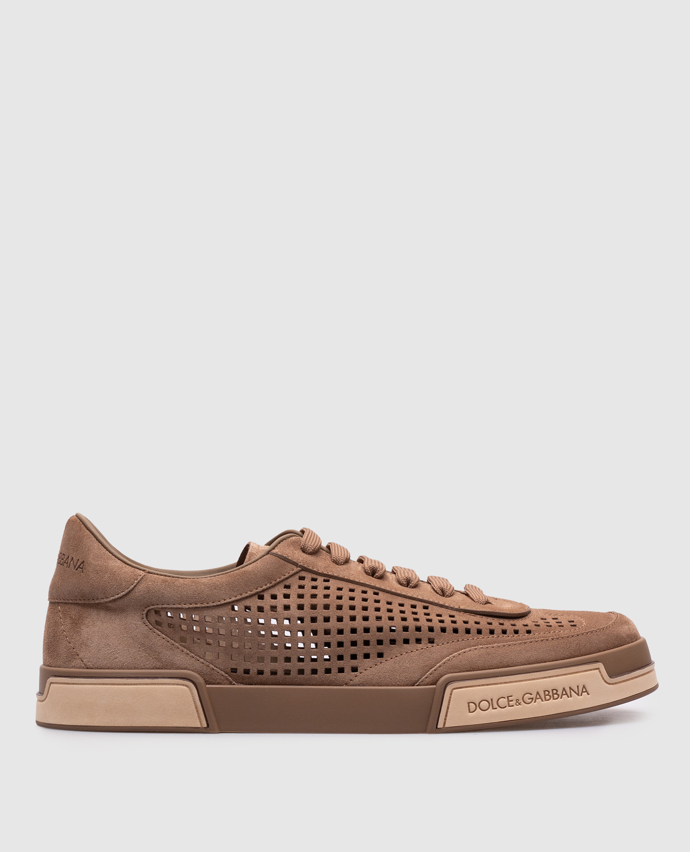 Brown suede Portofino Yacht sneakers Dolce&Gabbana