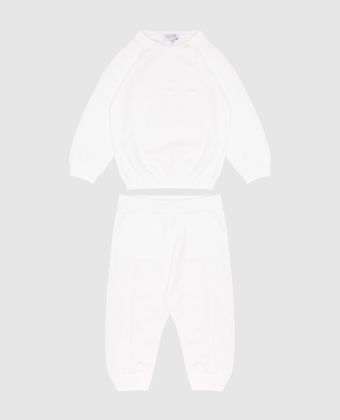 

Children's white suit Brunello Cucinelli