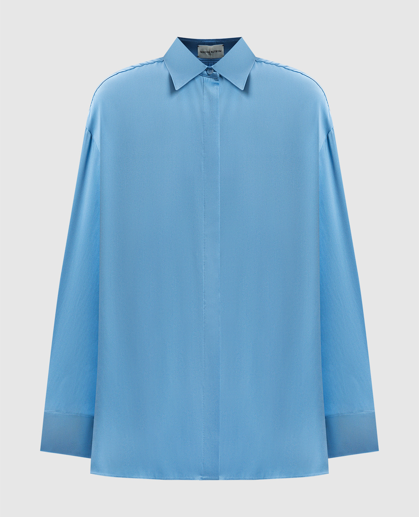 

Blue silk blouse Magda Butrym, Light blue