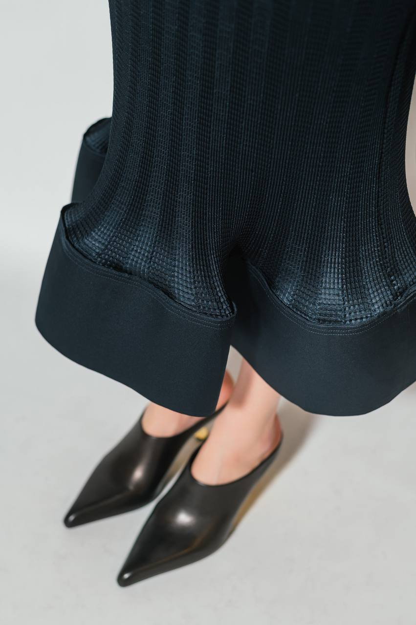

Shadow black leather mules Simkhai
