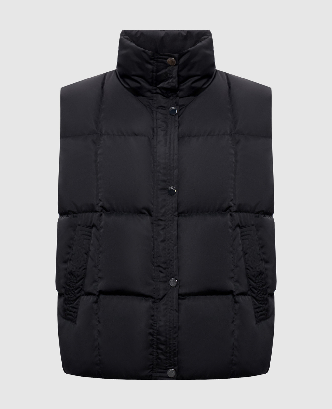Black down vest