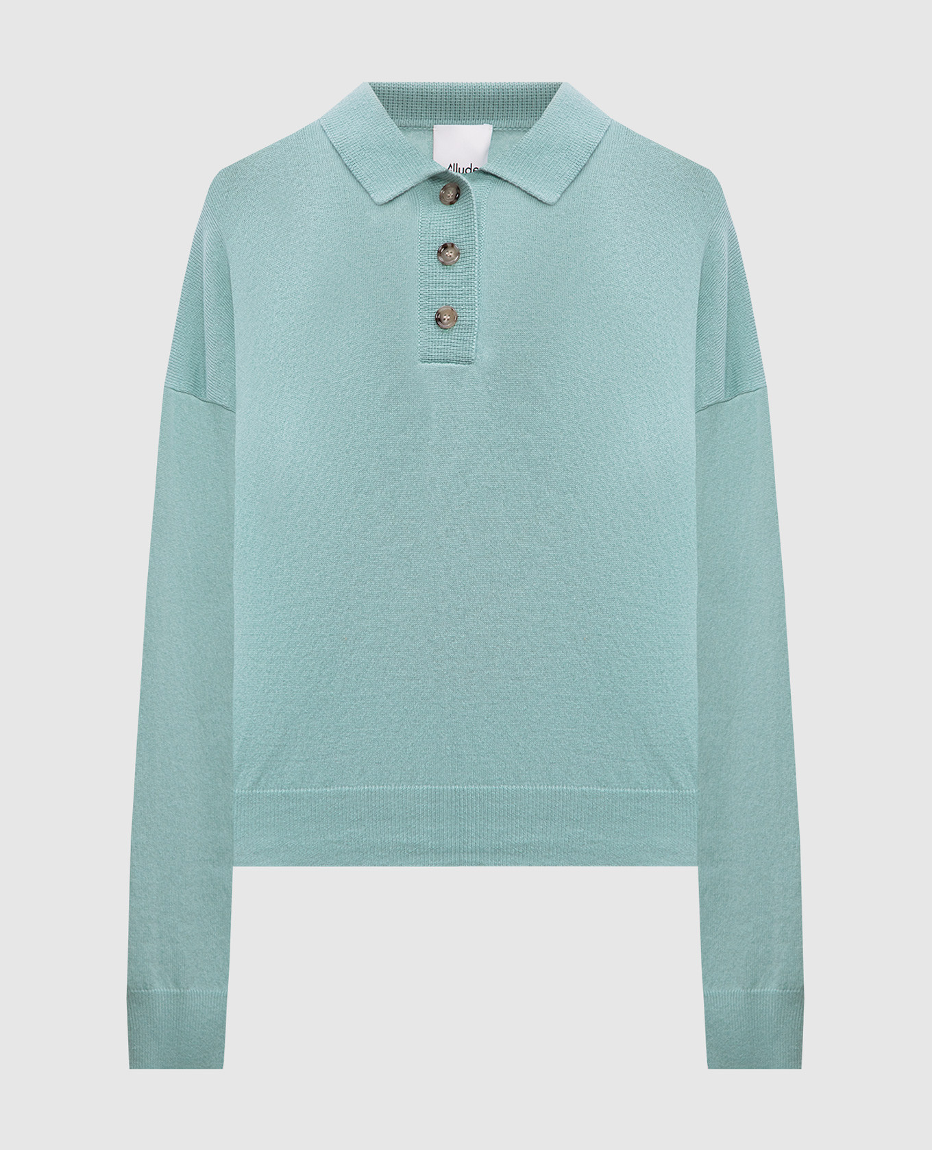 

Green wool and cashmere jumper Allude