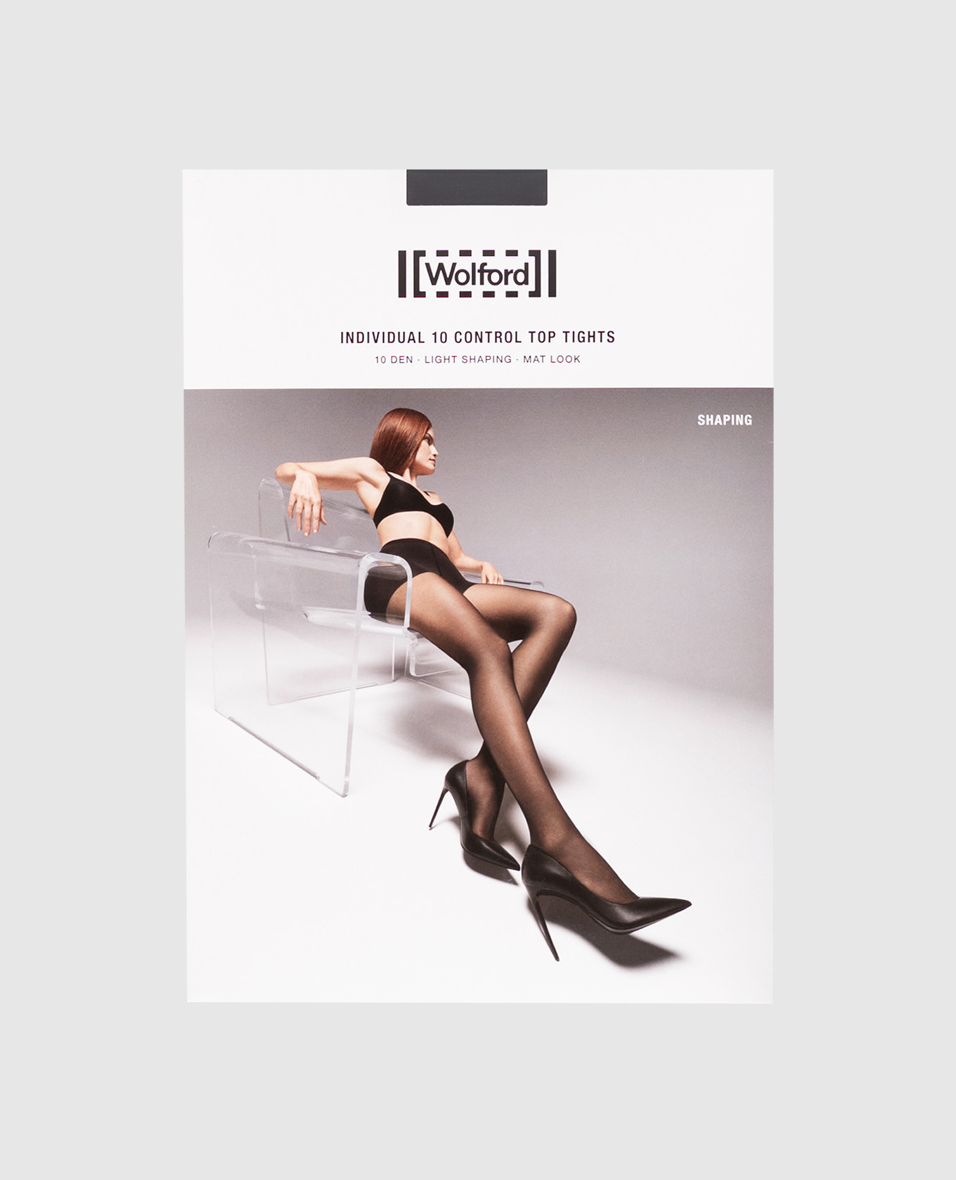 

Individual 10 Den black tights Wolford