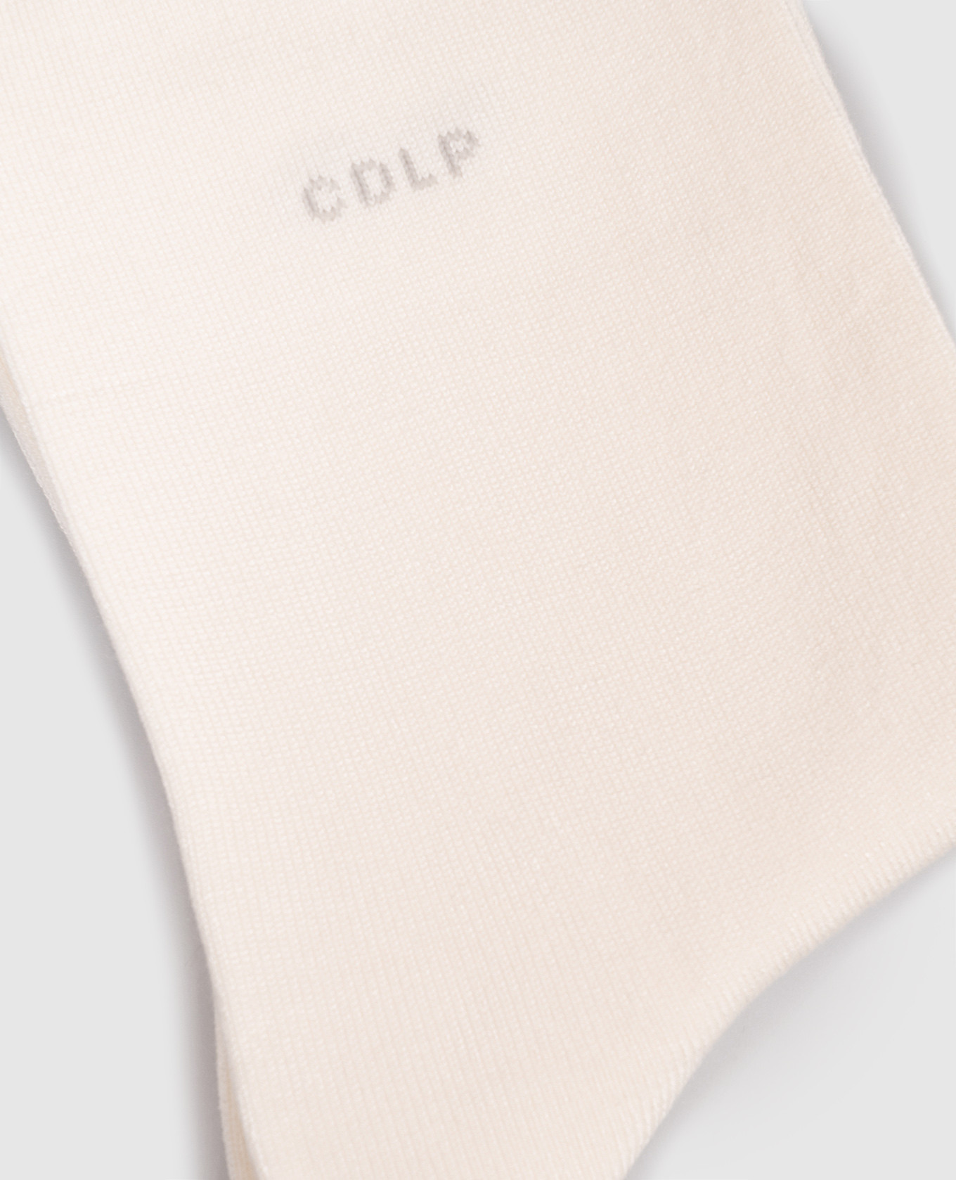 

White socks with logo CDLP