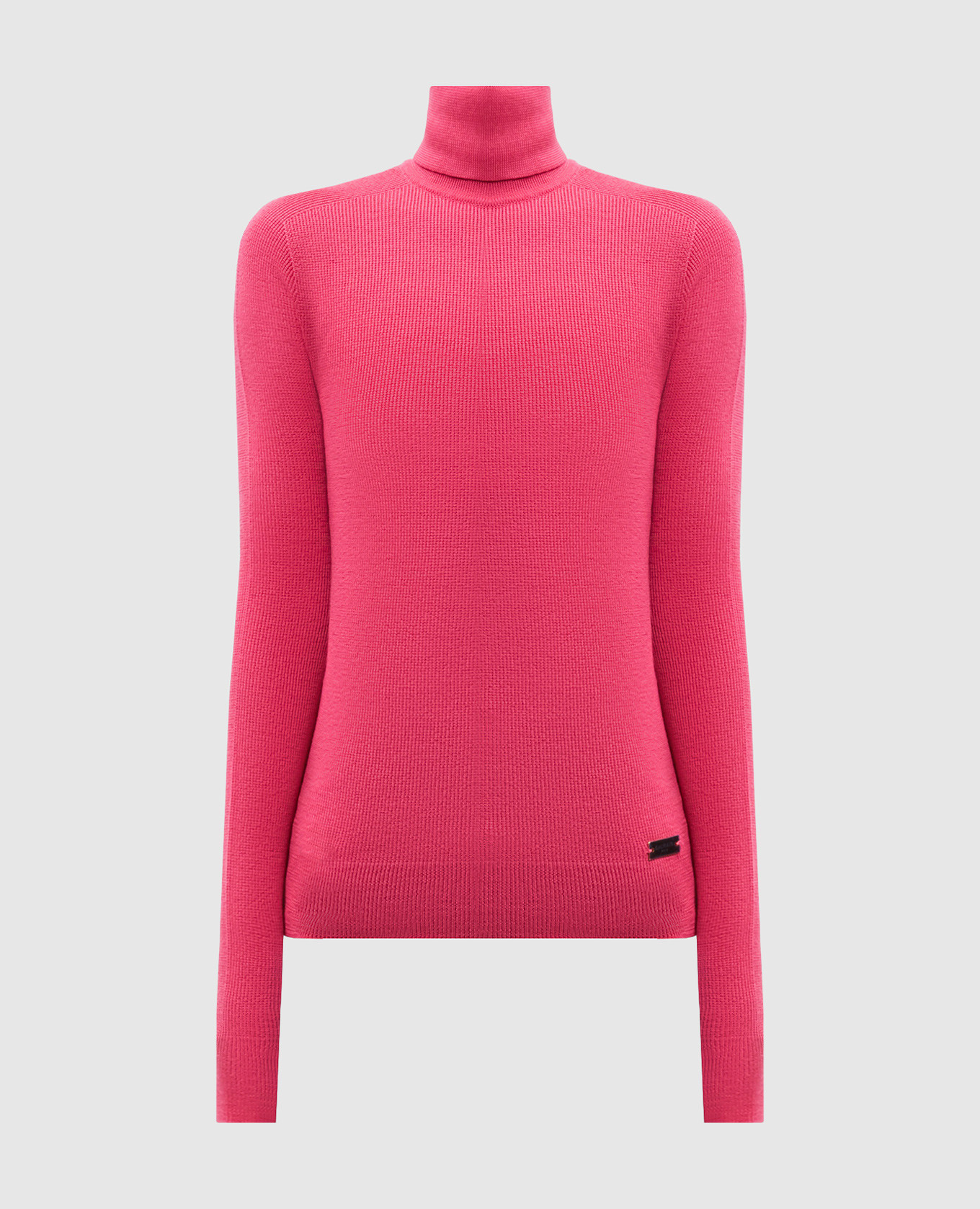 

Pink wool golf with logo Balmain