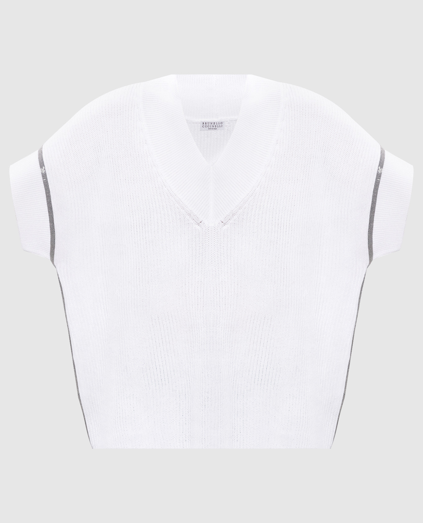 

White top with monil chain Brunello Cucinelli