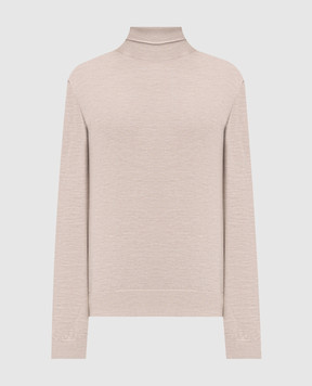 Dolce&Gabbana Beige cashmere turtleneck GXW05TJBW05