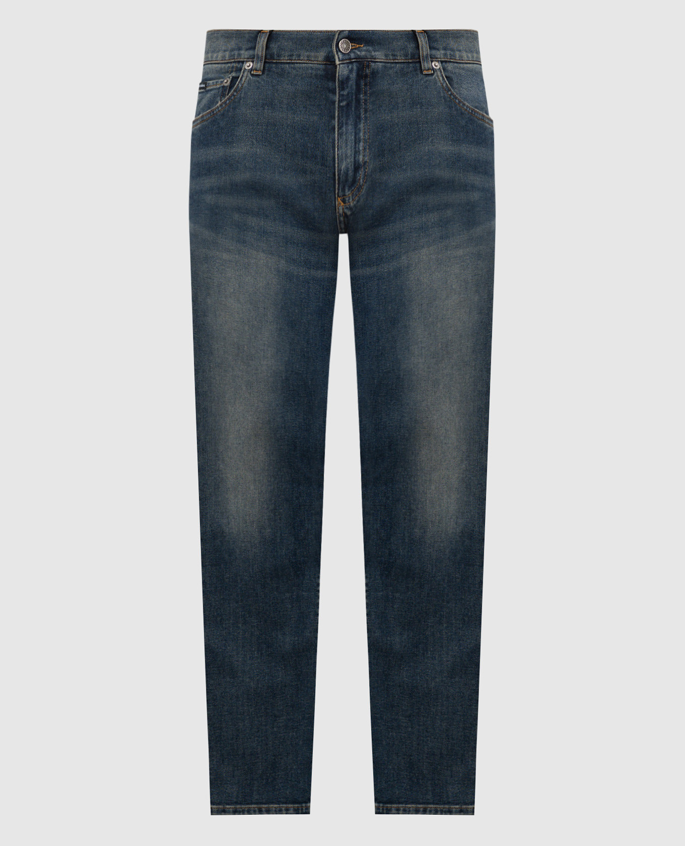 

Blue slim jeans with logo Dolce&Gabbana