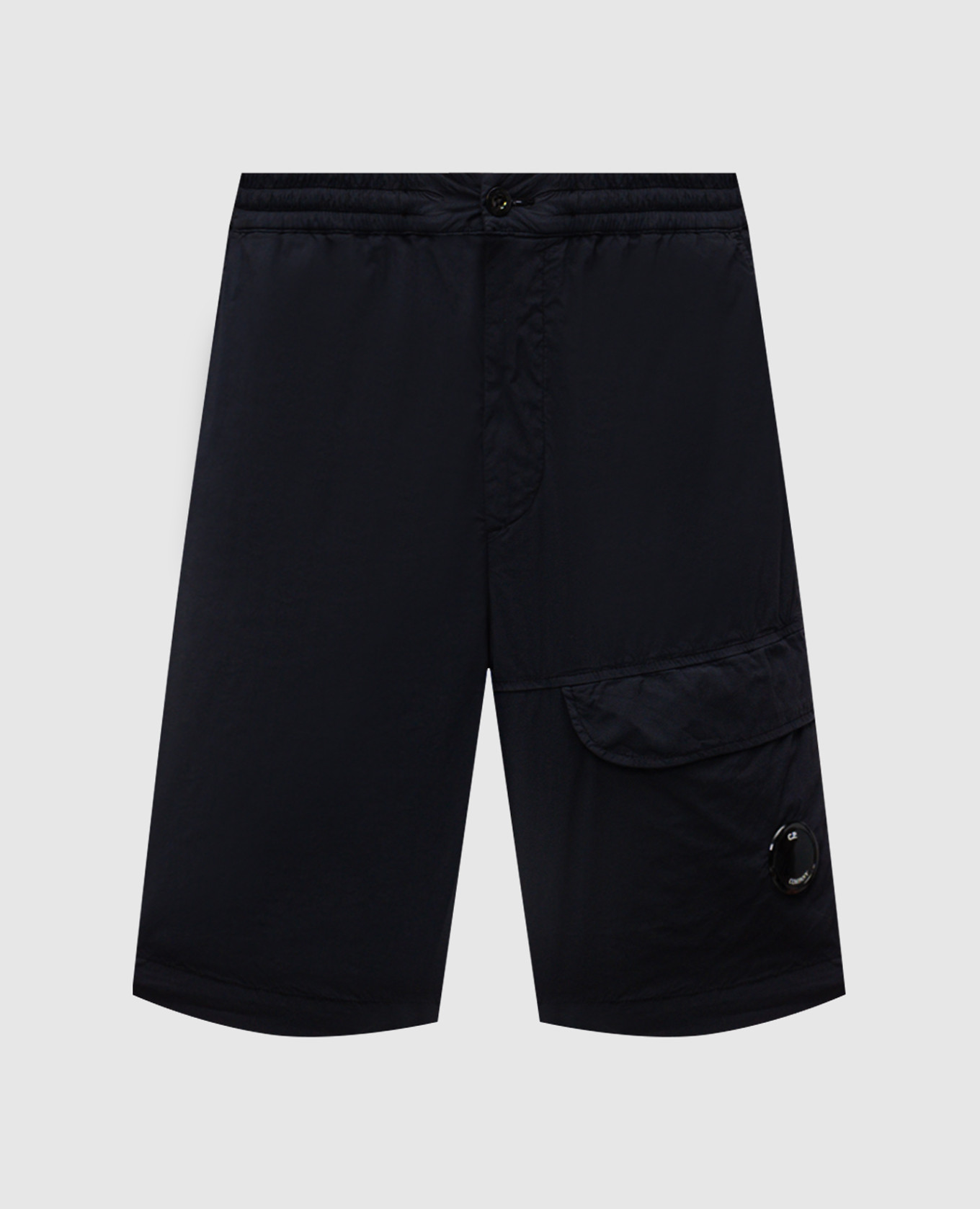 

Blue shorts with logo C.P. Company