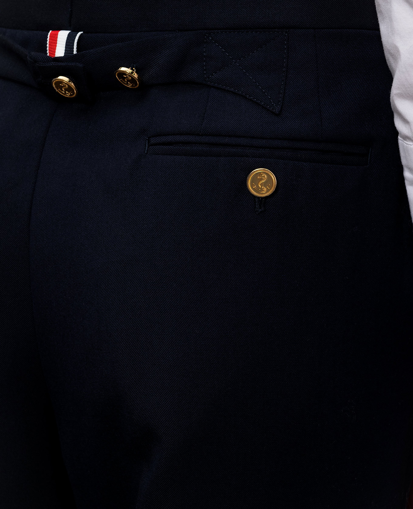 

Blue wool pants Thom Browne