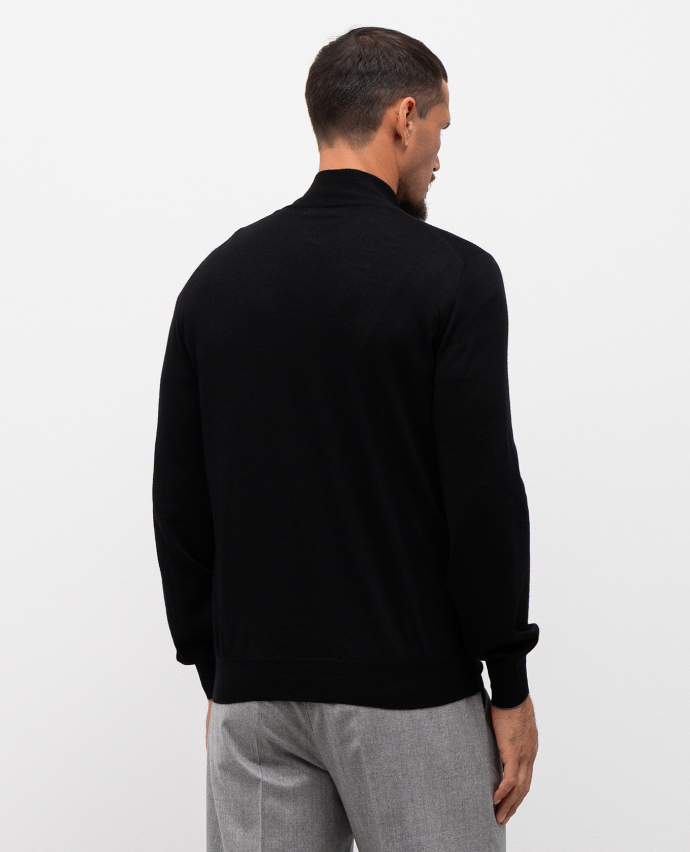 

Black wool and cashmere cardigan Brunello Cucinelli