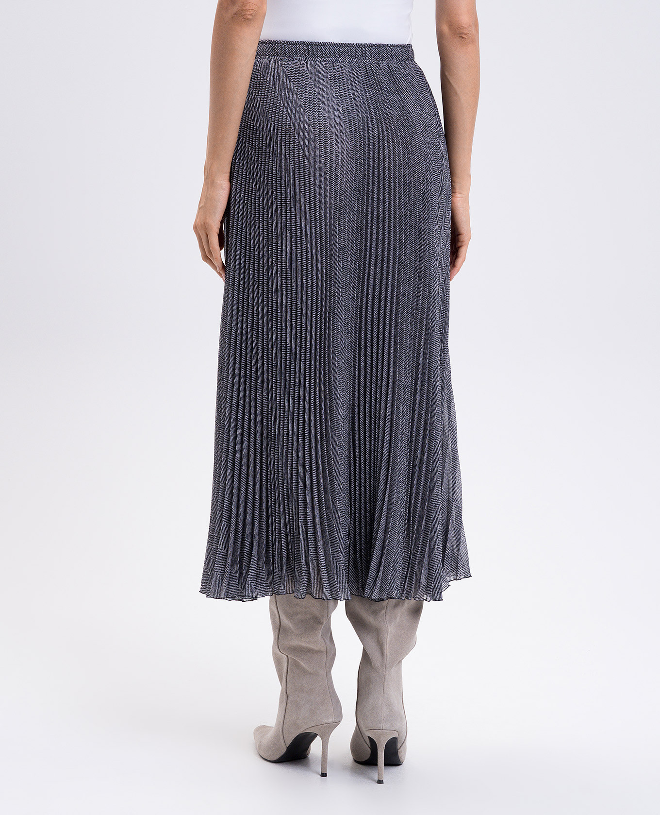 

Gray pleated skirt Ermanno Scervino, Grey