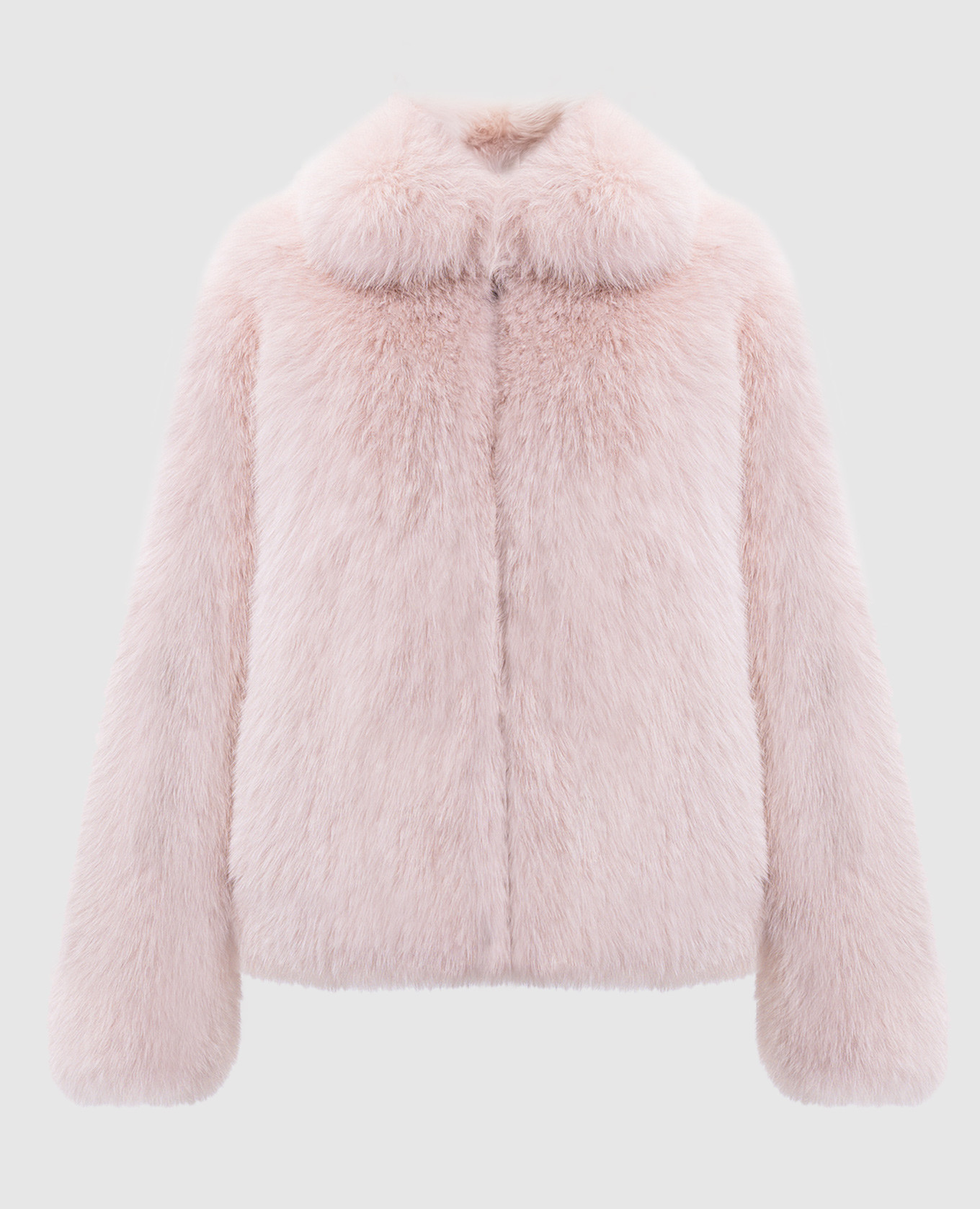 

Roxwell pink fox fur coat Simonetta Ravizza