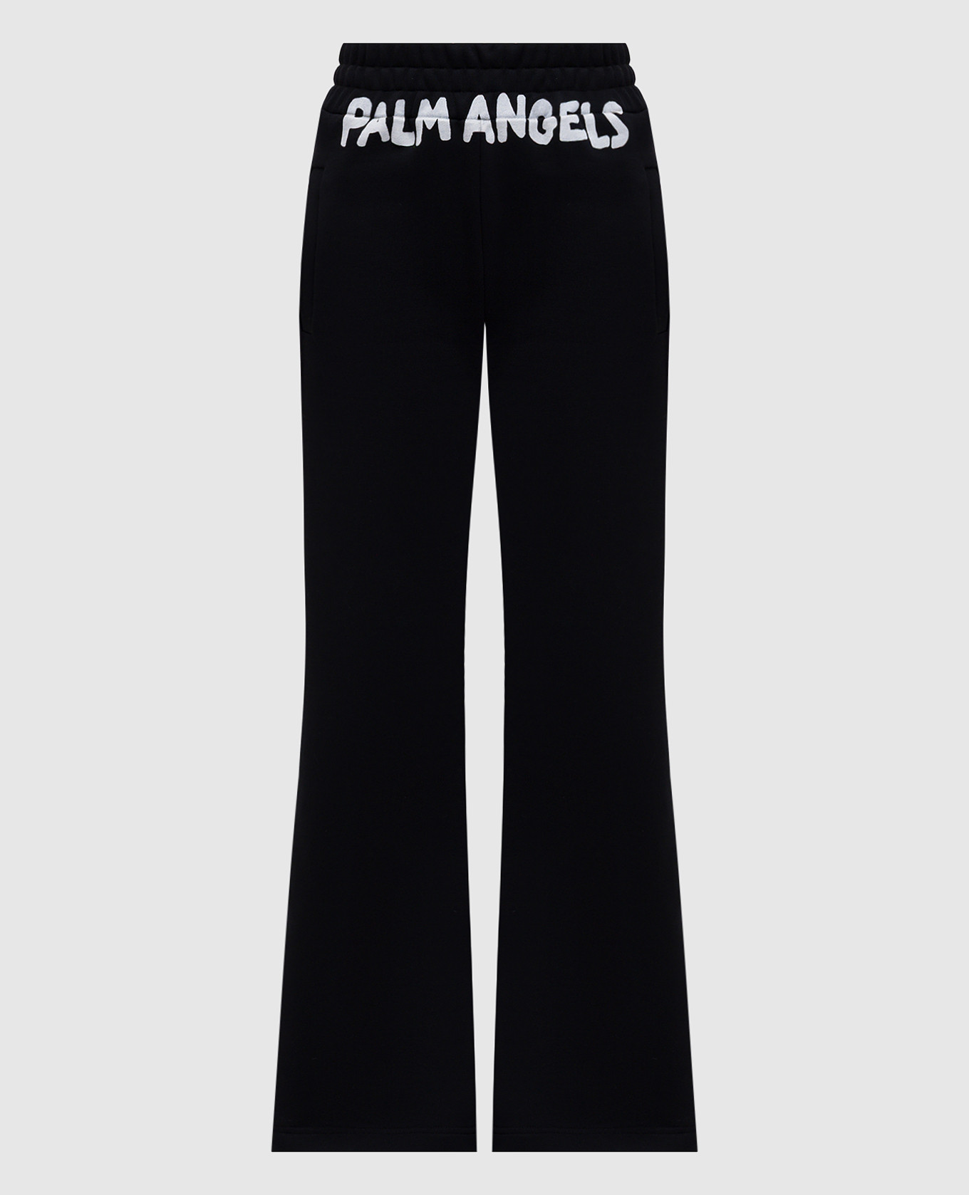 

Black sweatpants with logo print Palm Angels