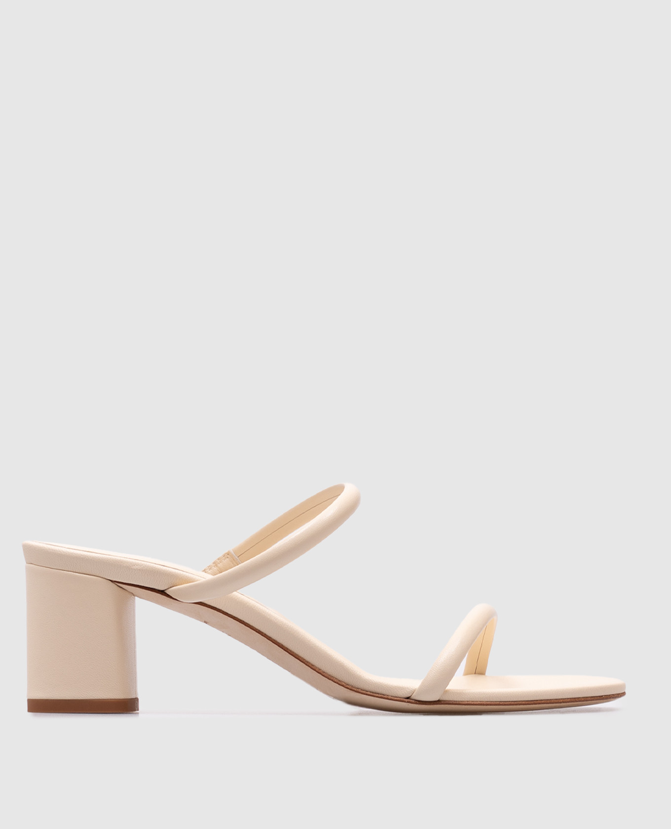 

Anni beige leather mules Aeyde