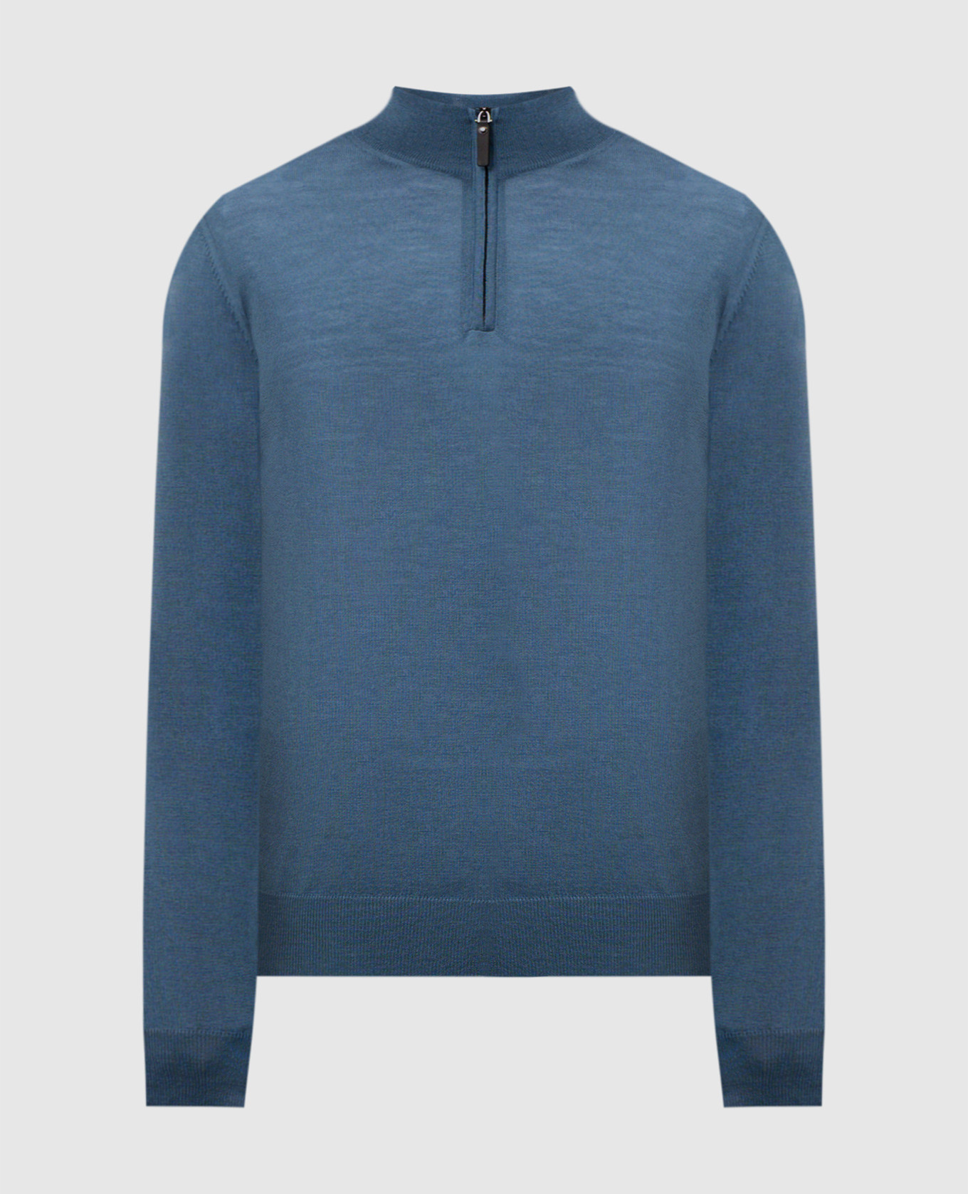 

Blue merino wool jumper Canali