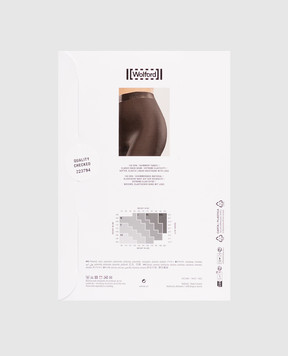 Wolford Black tights Satin de Luxe 100 den 19407
